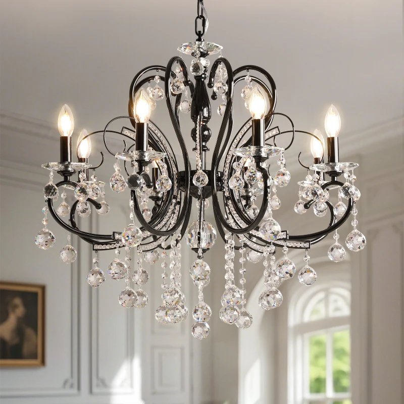 Elegant Crystal Chandelier