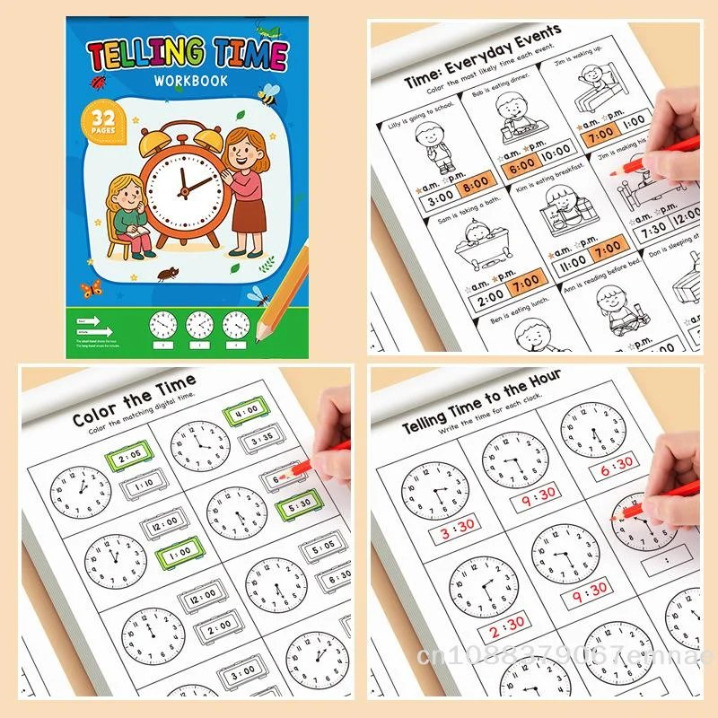 Children's Time Concepts Workbook