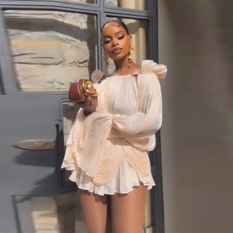 Elegant Off-Shoulder Mini Dress