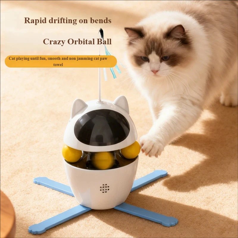 3-in-1 Interactive Cat Laser Toy