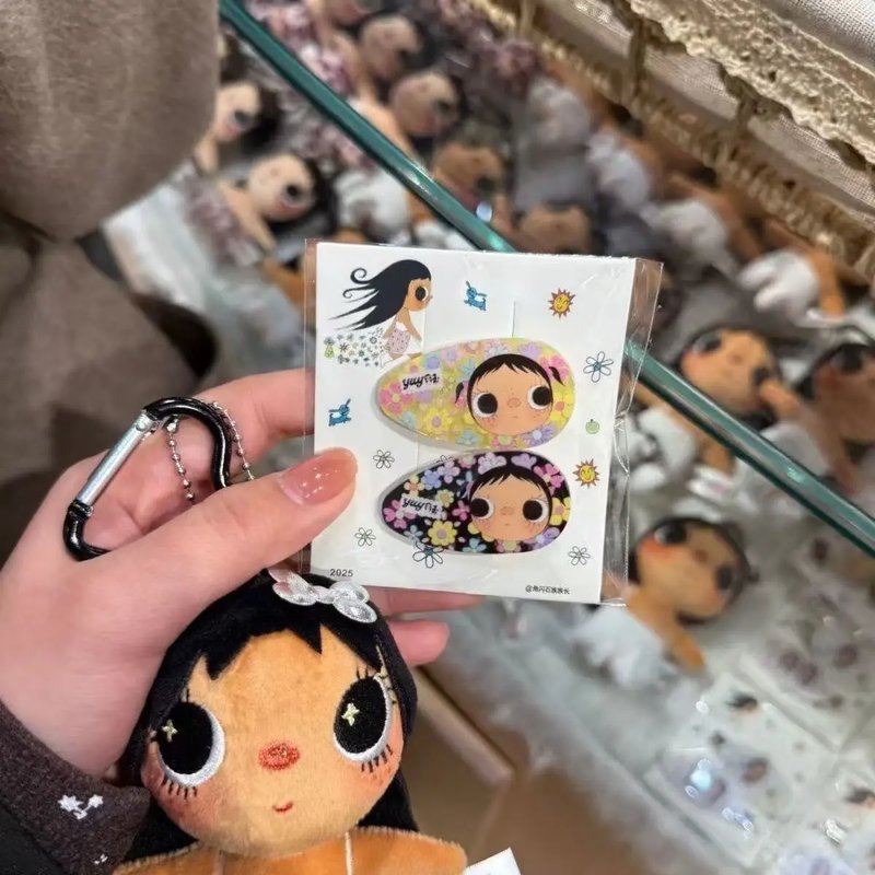Kawaii Cartoon Girl Hair Clips
