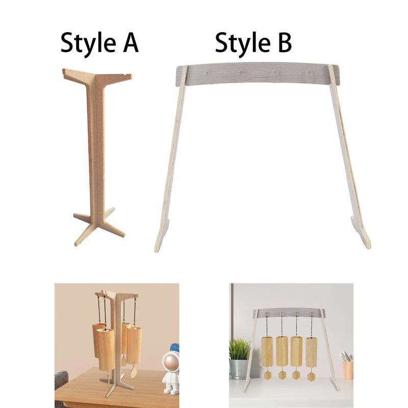 Multipurpose Wooden Gong Stand