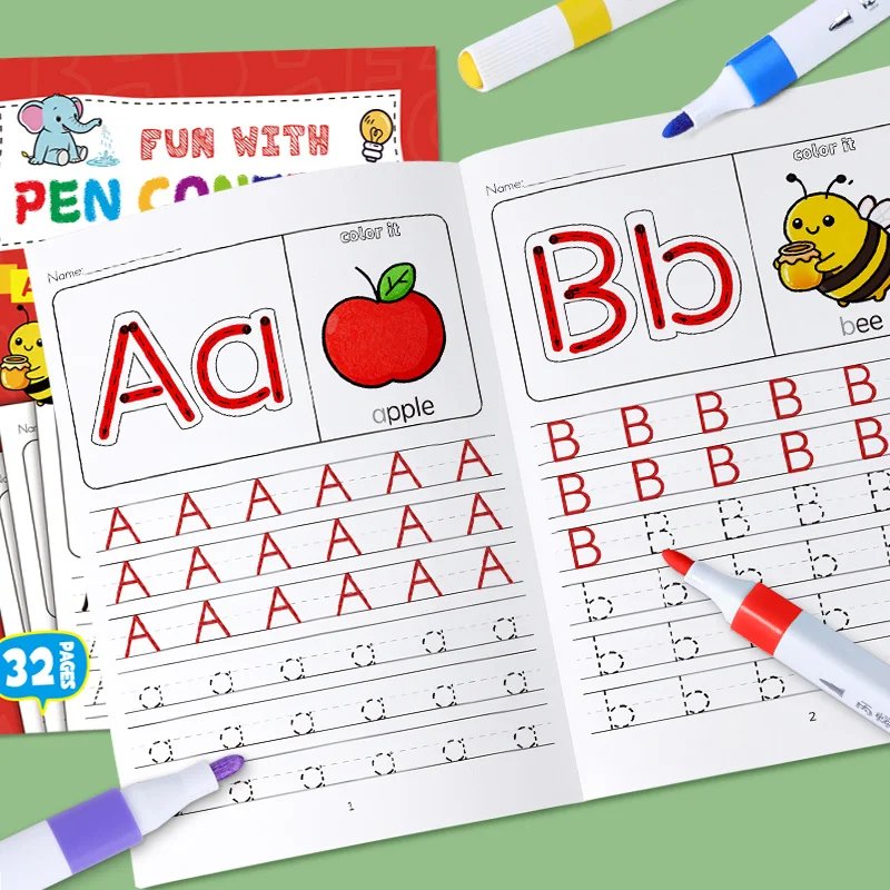 Children's A-Z Writing Practice Book