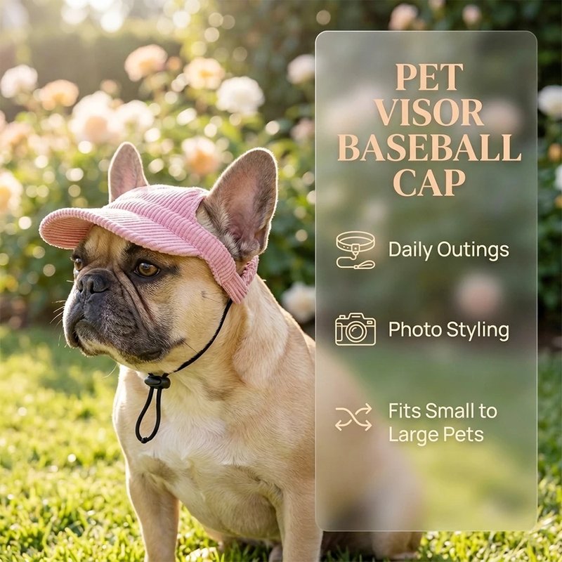 Adjustable Summer Pet Sun Hat