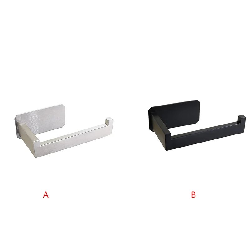 Self-Adhesive Stainless Steel Toilet Roll Holder