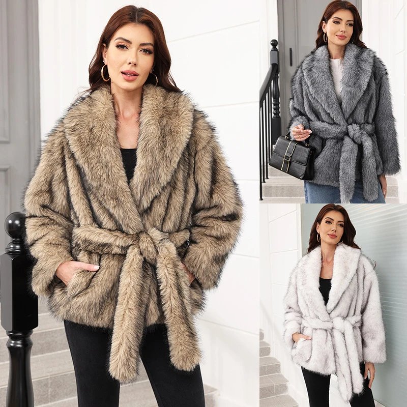Cozy Faux Fur Winter Coat