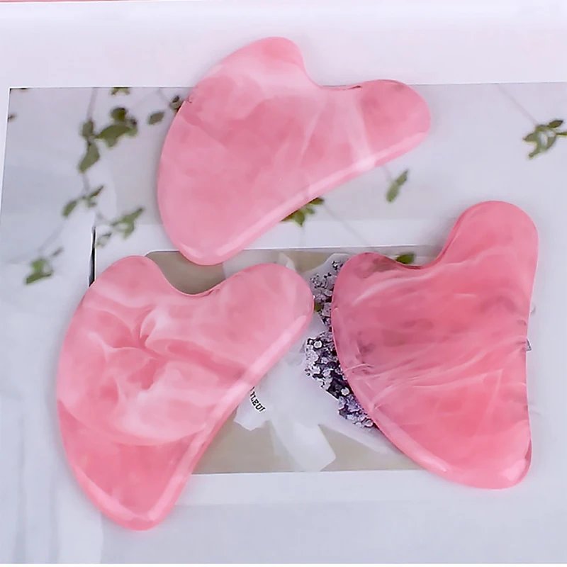 Rose Quartz Gua Sha Facial Tool