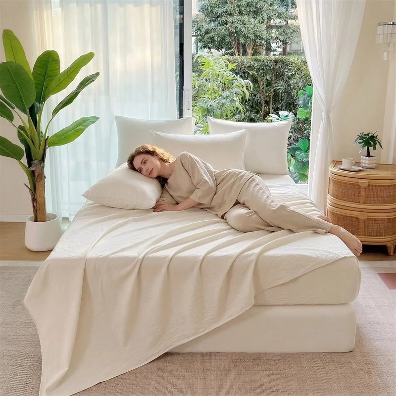 3-Piece Linen Sheet Set