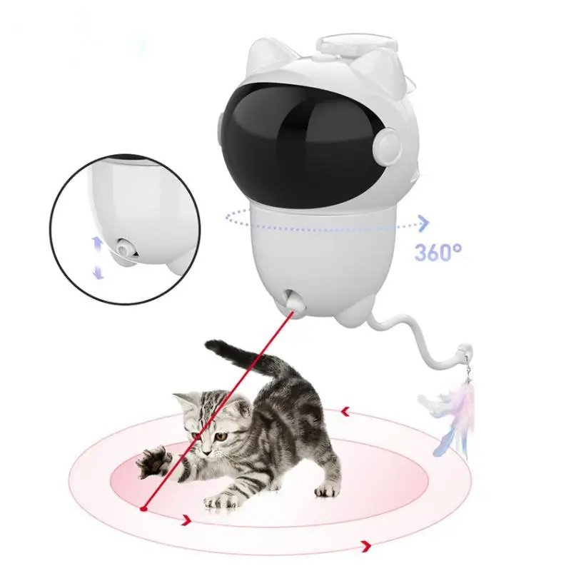 Interactive LED Laser Cat Toy