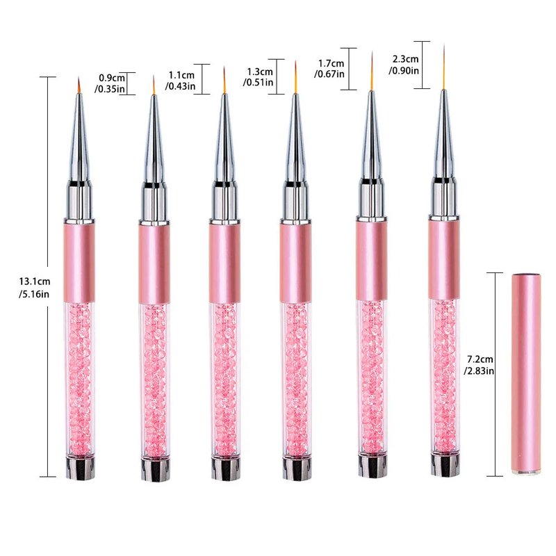 Acrylic Nail Art Painting Pen Set