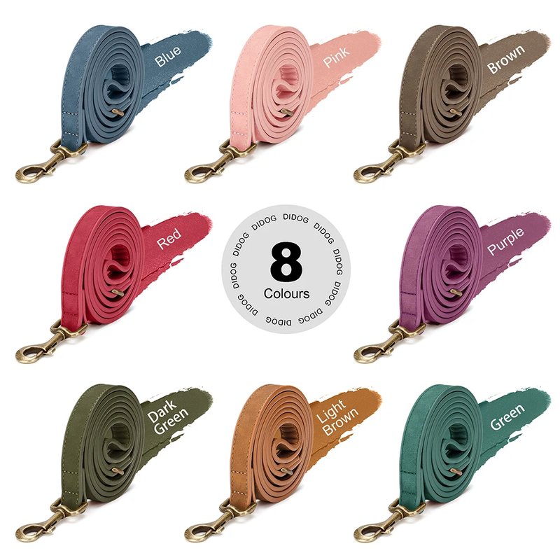 Durable 5ft PU Leather Dog Leash