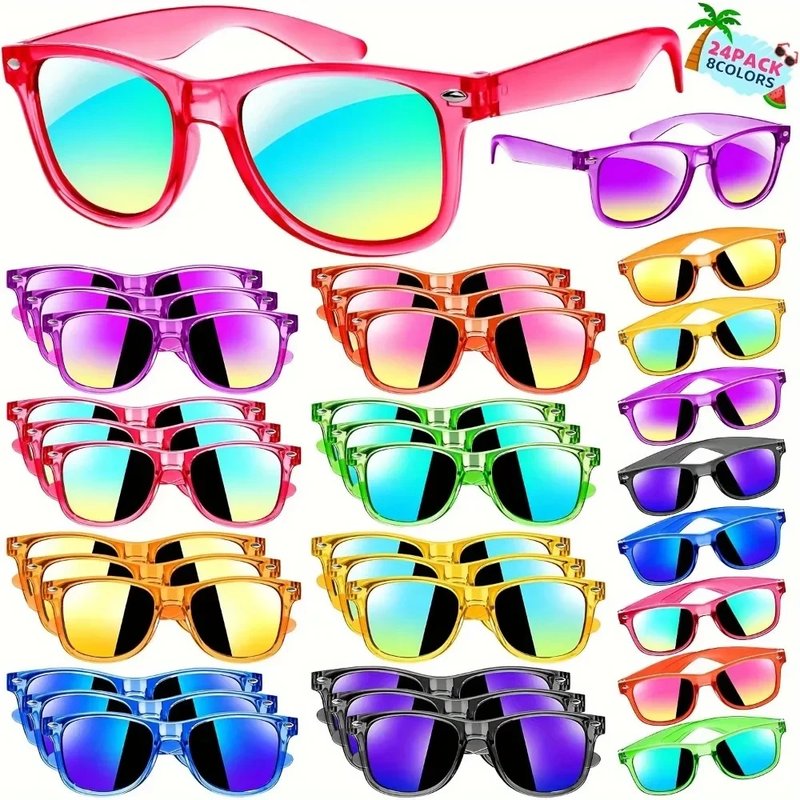 Beach Party Photo Props - 10 Pcs