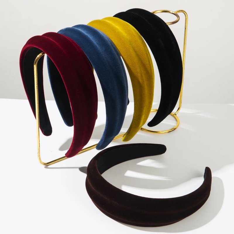 Chic Velvet Headband with Unique Design