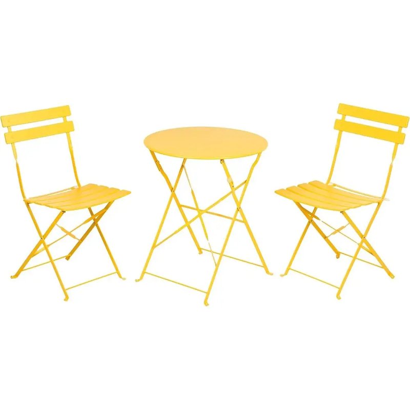 Stylish 3-Piece Outdoor Bistro Set