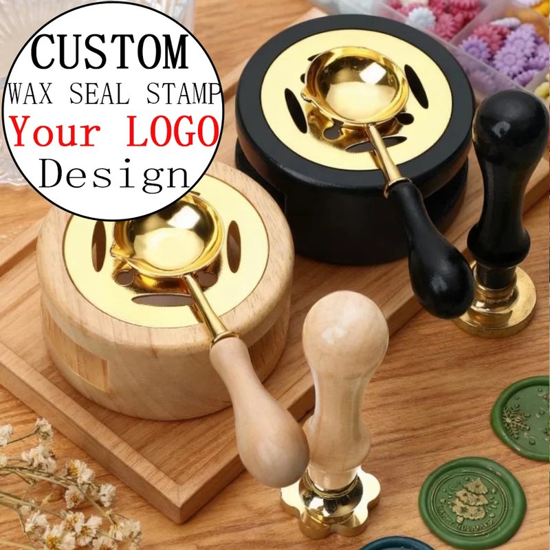 Custom Wax Seal Stamp Kit