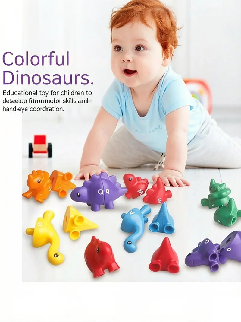 Montessori Dinosaur Learning Toy