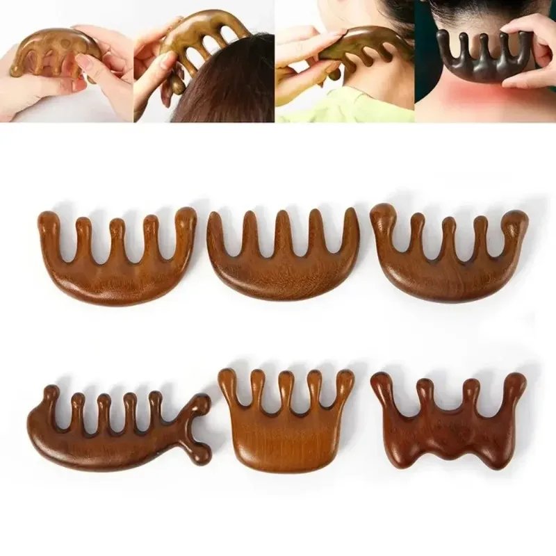 Natural Gua Sha Massage Comb