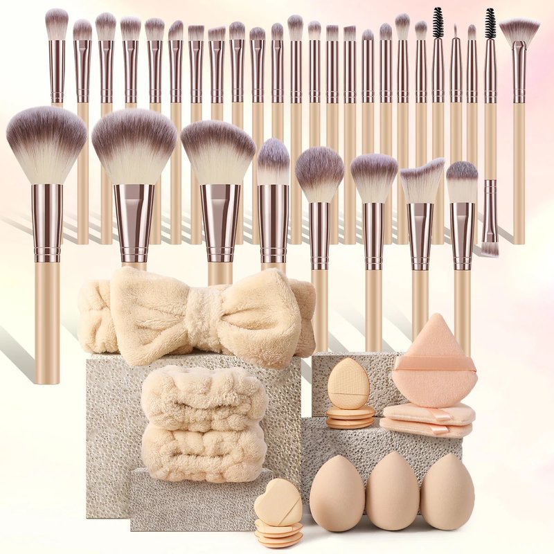 47PCS Premium Makeup Tools Set