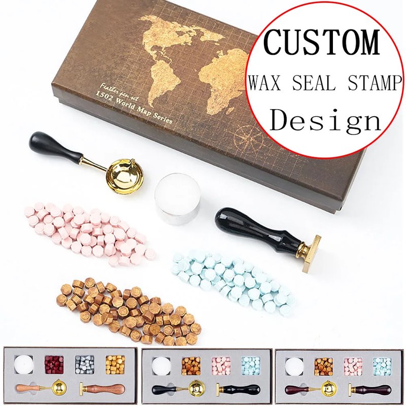 Personalized Wax Stamp Set