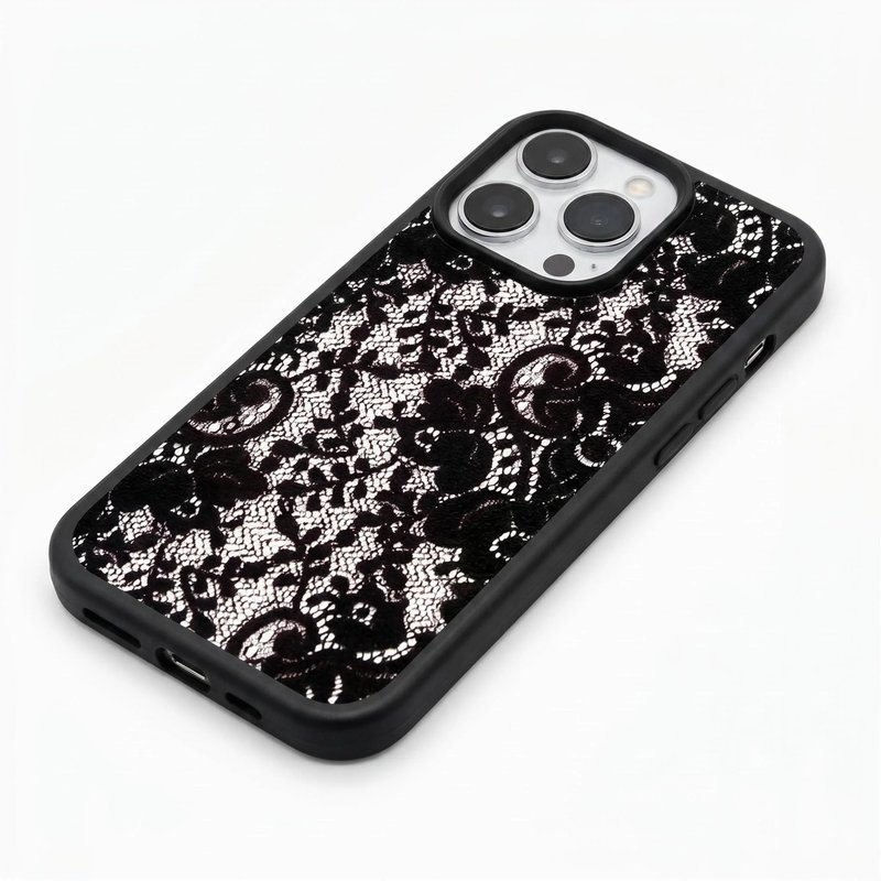 Gothic Floral Lace Phone Case