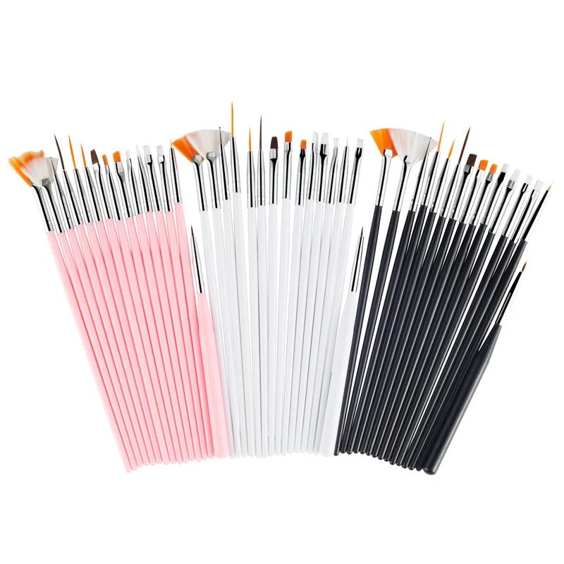 15-Piece Nail Art Brush Set