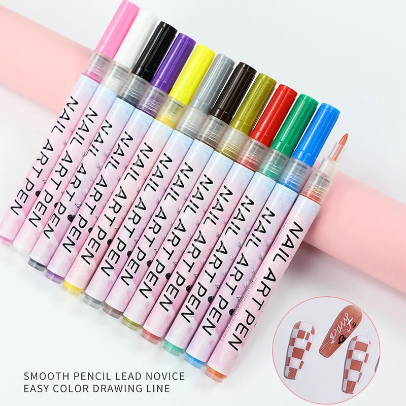 Nail Art Drawing Pen Set