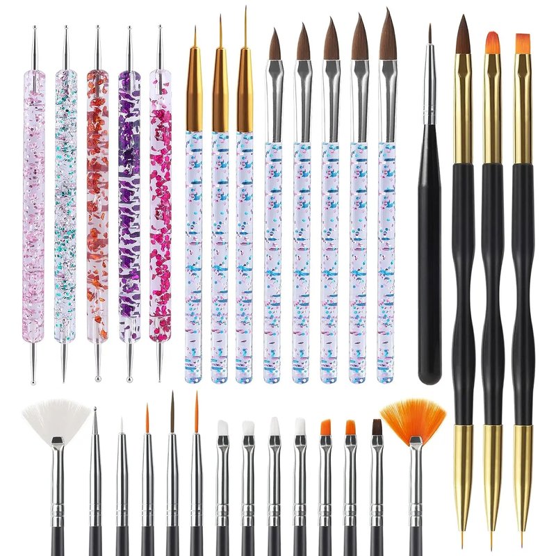 Nail Art Brush & Dotting Tool Kit