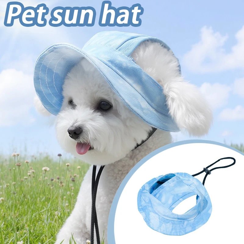 Cute Cat & Dog Sun Hat