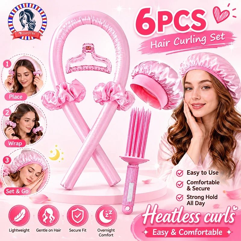 Heatless Curls Overnight Set