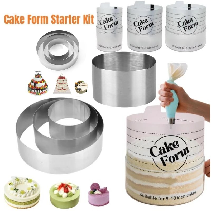 Adjustable Round Mousse Cake Mould