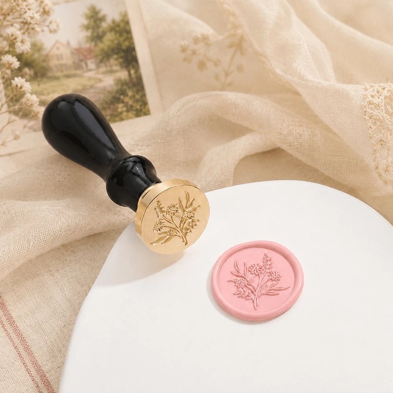 Flower Wax Seal Stamp Set