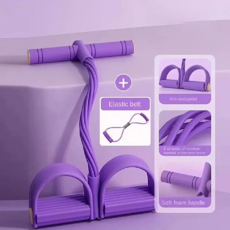 6-Tube Resistance Bands Set