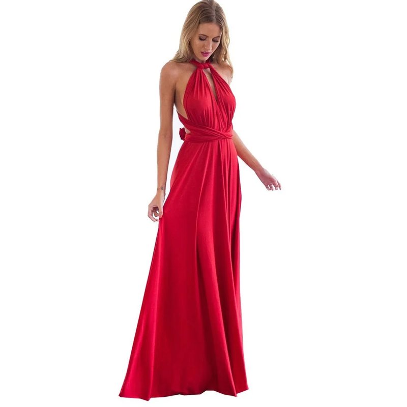 Convertible Boho Maxi Dress