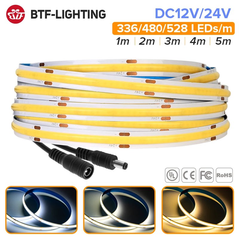 BTF-LIGHTING FCOB High-Density Flexible Strip