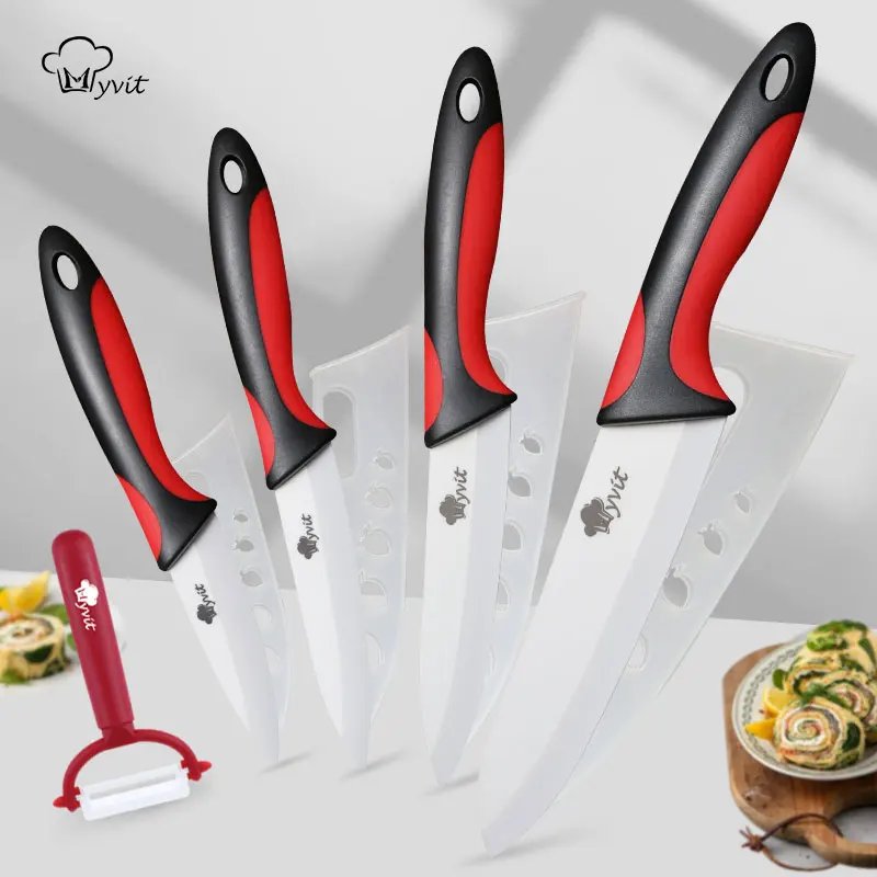 Ceramic Kitchen Knife Set
