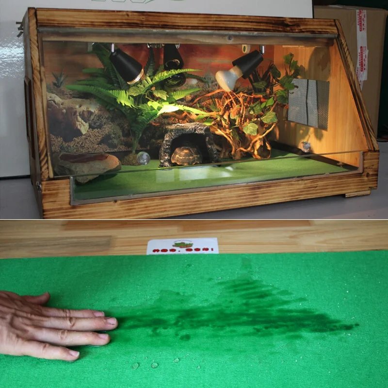 Soft Green Reptile Carpet Liner