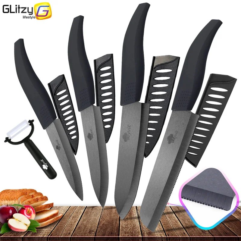 Ceramic Kitchen Knife Set