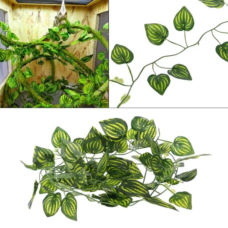 Lifelike Artificial Vine for Terrariums