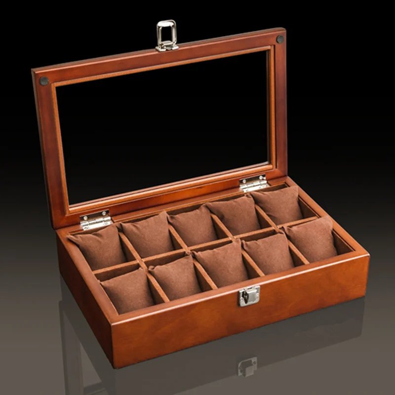 Luxury Wooden Watch Organizer