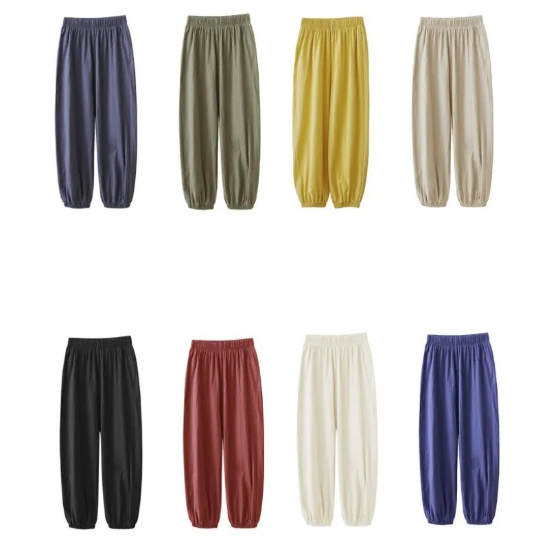 Breathable Cotton Linen Harem Pants