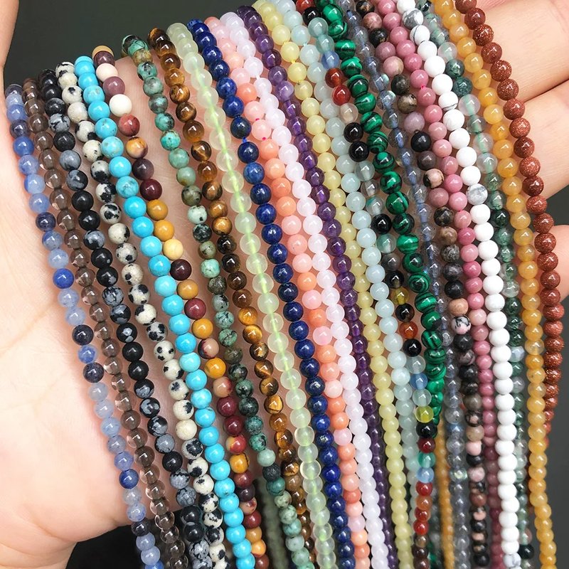 Natural Gemstone Beads for Jewelry Making