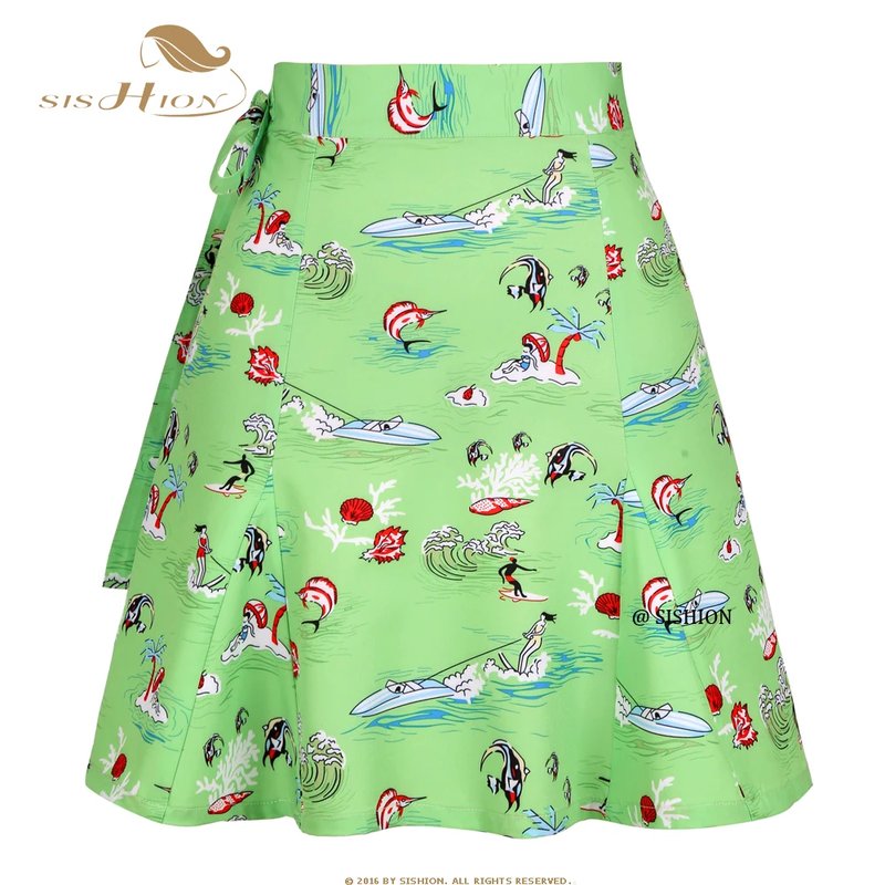 Boho Summer Beach Wrap Skirt