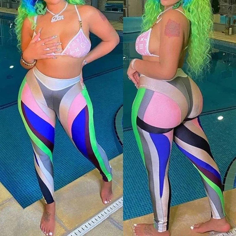 High-Waist Hip-Lifting Fitness Leggings