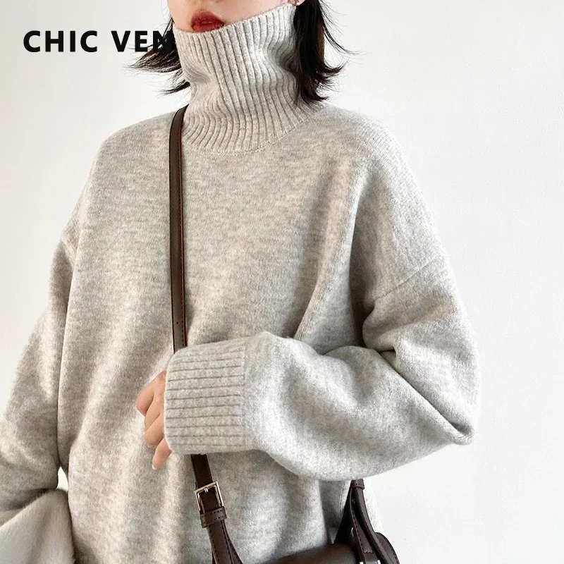 Chic Korean Turtleneck Sweater