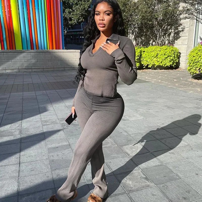 Cozy Knit Two-Piece Winter Set