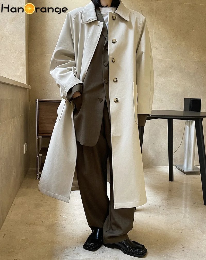 Chic Women's Long Trench Coat