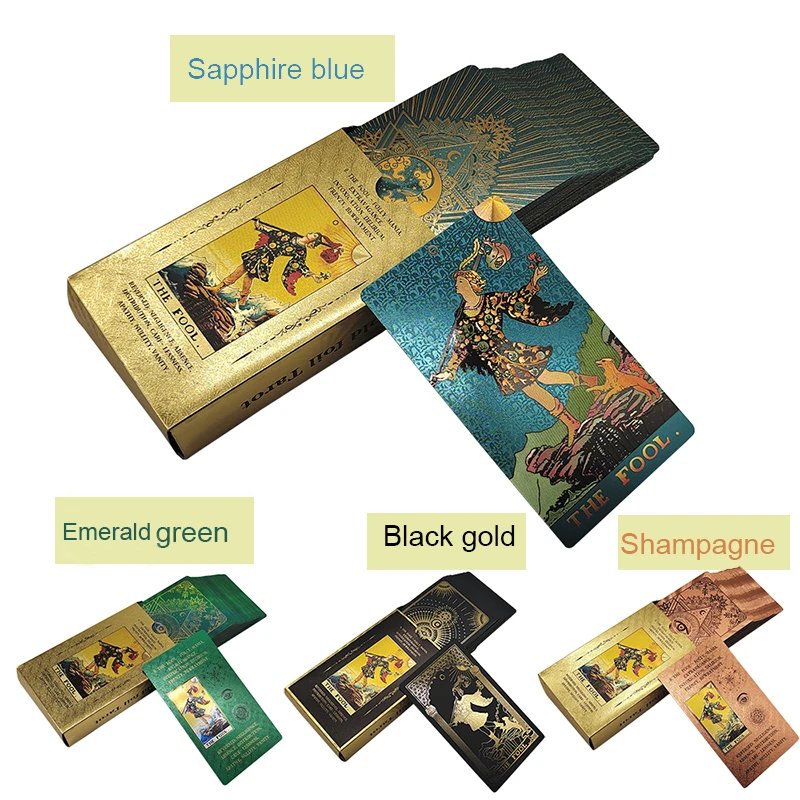 Luxe Gold Foil Tarot Deck