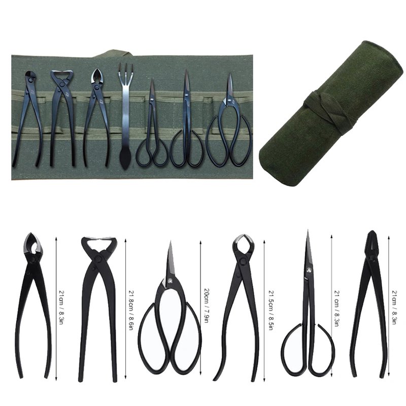 Bonsai Scissors with Storage Bag