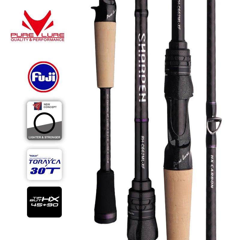 PURELURE Spinning Fishing Rod