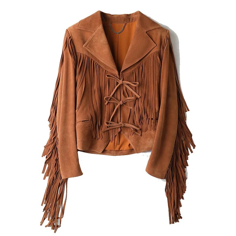 Stylish Women's Leather Motorcycle Jacket